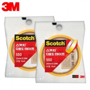 3M 3인치 다용도 테이프 12/24mm