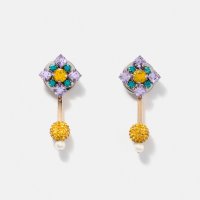 803STUDIO Sandra Crystal Ball Drop earring