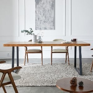 하이드 내추럴 테이블 W1800 W2000 카페 거실 업소용 PT
