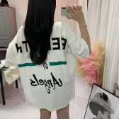 엔젤 레터링 박스반팔티