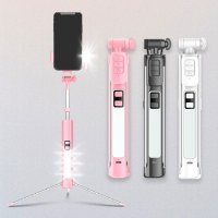 벤토사 블루투스 셀카봉 삼각대 LED 인싸카봉 VTS-LED