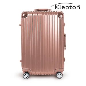 클렙튼 알루미늄프레임 여행용캐리어 로즈골드 24인치