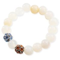 나인큐브 Moonstone rosary bangle 여성 패션팔찌