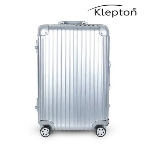 클렙튼 알루미늄프레임 여행용캐리어 실버 24인치