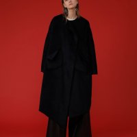 노케 케이프 울 코트 NOHKE CAPE WOOL COAT