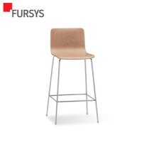 퍼시스 BARSTOOL PLUS 바스툴 플러스 CH0023 우드쉘 의자 (크롬도금/좌고647mm) CH0023S