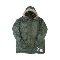 로스코 - NYLON N-3B PARKA OLIVE n3b파카 패딩 야상패딩