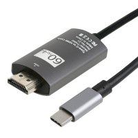 케이엘시스템 케이엘컴 USB 3.1 TYPE-C to HDMI 미러링 케이블