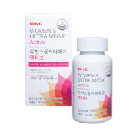 GNC 우먼스 울트라메가 액티브 1860mg x 90정