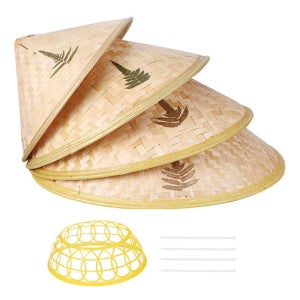 (B타입 베트남 모자) 농모 왕골모자 밀짚 고깔 삿갓 갓 모자