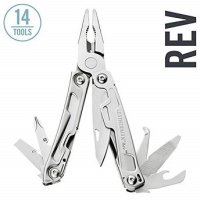 Leatherman - Rev Multitool, Stainless Steel with Nylon Sheath