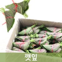 국내산 깻잎 2kg내외 - 깻잎김치 장아찌 쌈채소 두리반농산  1박스