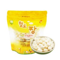 짱죽 유기농 쌀떡뻥 딸기볼 소용량 대용량  16g  1봉
