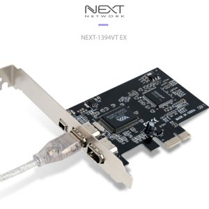 넥스트유 NEXT-1394VT EX IEEE 1394A 6P/4P PCI-Express 카드