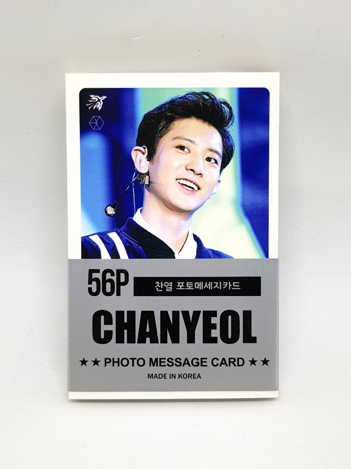엑소 EXO 찬열 CBX 56장 포토카드 세트 엑소엘 선물