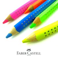 Faber-Castell TEXTLINER 1148 파버카스텔 점보그립 형광 색연필 낱개 (텍스트라이너 1148)  Yellow