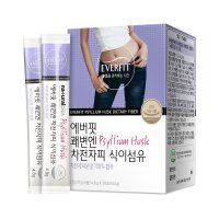 내츄럴플러스 에버핏 쾌변엔 차전자피 식이섬유 4.4g x 30포