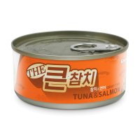 더큰참치 캔 참치&연어 160g