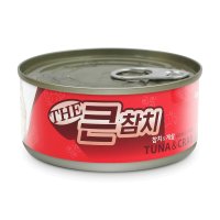 더큰참치 캔 참치&게살 160g