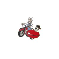 월레스와 그로밋 빈티지뱃지 Moterbike Sidecar