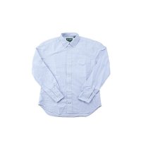 [ 짓먼빈티지 ] ,Oxford Shirt Blue Stripe