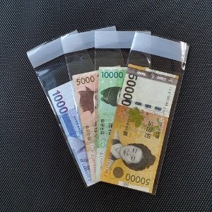 용돈말이 투명돈봉투 OPP돈비닐 200장