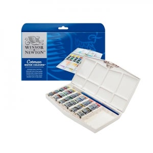 윈저앤뉴튼 코트만 고체케익 24색 (페인팅플러스)