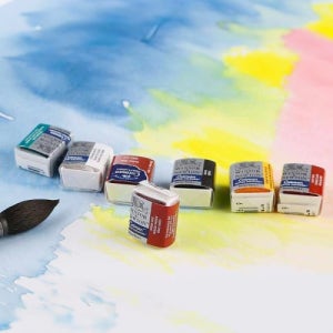 윈저앤뉴튼 코트만 고체케익 (색상선택)