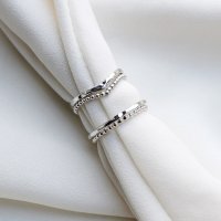 silver guard ring, melimelo