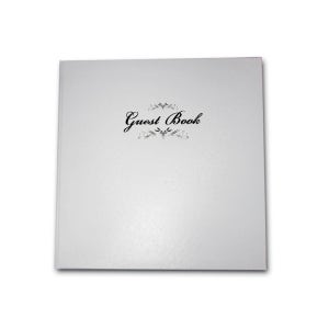 방명록 화이트 양장본 Guest Book white