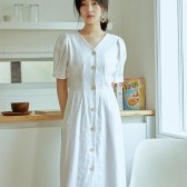 르윗 린넨 핀턱 원피스 INJ5MOP830
