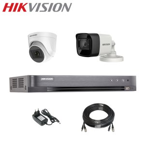 [하이브리드] 4K UHD 800만화소 초고화질 CCTV 자가설치 세트/녹화기+카메라+케이블+어뎁터
