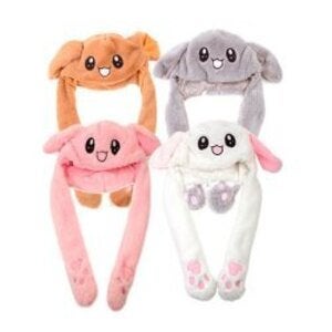 움직이는 토끼모자