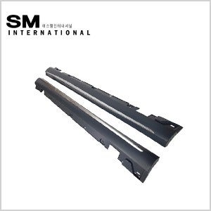 벤츠 E클래스 W213 E63룩 스타일 사이드스커트 스컷 바디킷 (크롬몰딩 / 2016년이후적용)