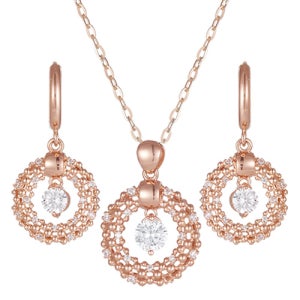 18K 플로리아 세트 (목걸이,귀걸이)