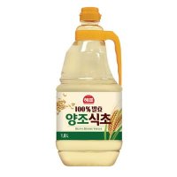 해표 100% 발효 양조 식초 1.8L