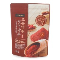 한생 PEACOCK 씻어나온 고춧가루 200g