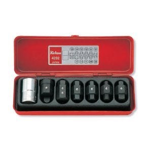 Koken 오일 드레인 플러그용 육각소켓세트(7PCS) 4202