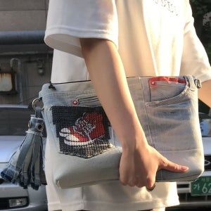 스팽글 운동화 클러치🎖서울어워드 우수상품, 예지랑