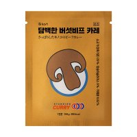 한국에스비식품 혼신마켓 담백한 버섯비프 카레 150g