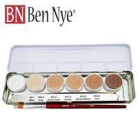 Ben Nye BN 매트 HD 파운데이션 팔레트 6색 메이크업 국가자격증Matte HD Foundation Palette