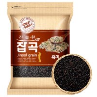 진솔양곡산업 진솔그레인 국산 흑미 4kg