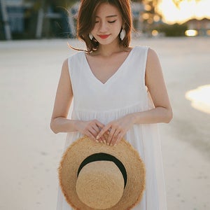 7일간의휴가,우리가 함께 걷는 시간 원피스 화이트