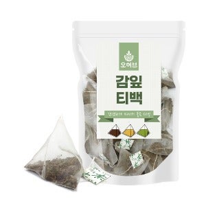 감잎차 감잎티백 100개 식수대용 삼각차티백