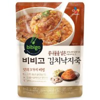 CJ제일제당 비비고 김치낙지죽 450g