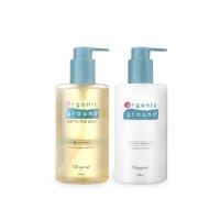 오가닉그라운드 스쿠스쿠 로션 300ml + 탑투토 워시 300ml 2종세트