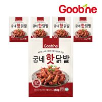 굽네 굽네 핫닭발 (튜립 불닭발) 350g 5팩 LA13