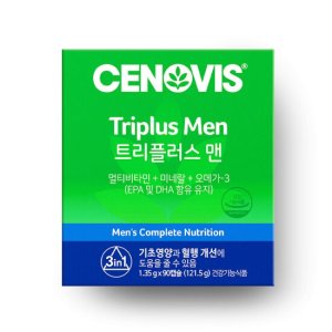 [세노비스] 트리플러스 맨  멀티비타민 미네랄 오메가 (90캡슐/45일분)