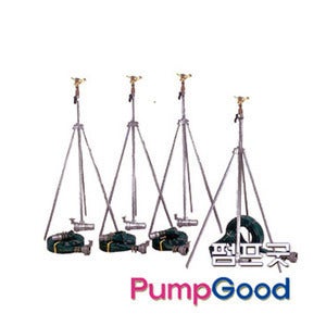 본조스프링쿨러세트(20A)/12M송수호스(50파이)+T카플러+스프링쿨러삼발이세트/커플러스프링쿨러셋트