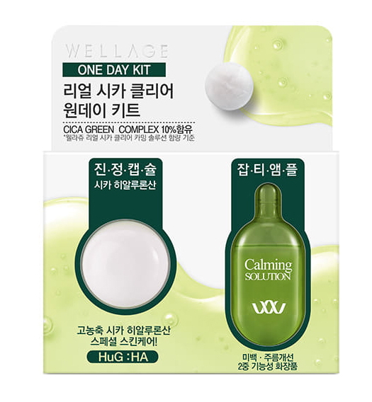 웰라쥬 리얼 시카 <b>카밍</b> 원<b>데이</b> 키트